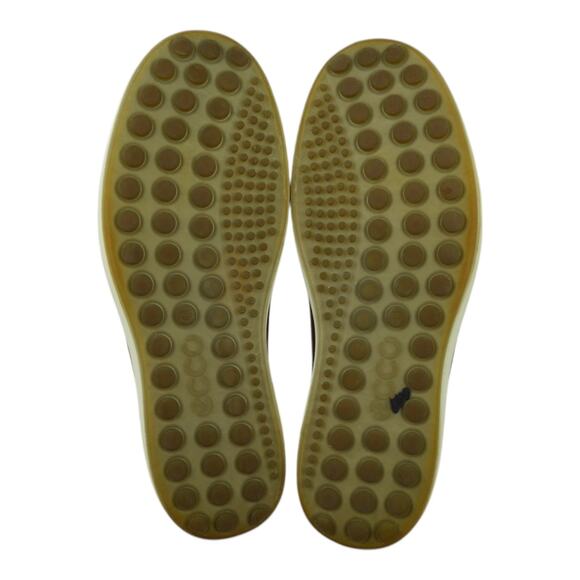 Ecco Soft 7 Shoes Lace Up Sneaker Size US 10-10.5 EU 44 Cognac Brown Leather - Picture 10 of 10